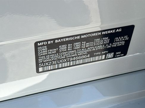 New 2026 BMW X5 xDrive40i w/ M Sport Package AWD/4WD image 43