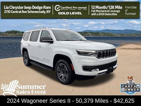 Certified 2024 Jeep Wagoneer Series II AWD/4WD image 1