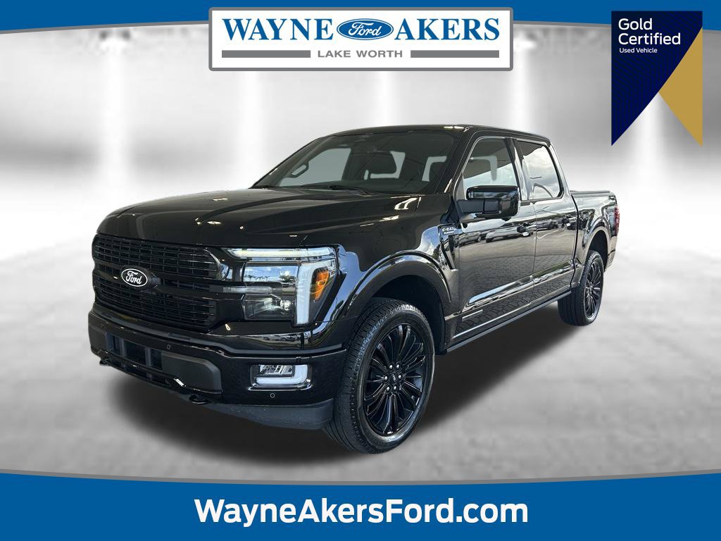 Certified 2025 Ford F150 Platinum w/ Equipment Group 702A High AWD/4WD 360° Tour