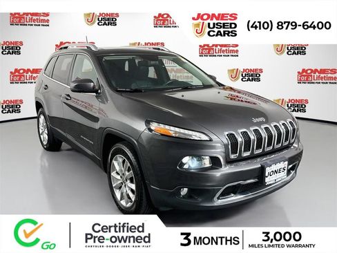 Used 2017 Jeep Cherokee Limited AWD/4WD image 1