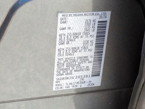 Certified 2025 Nissan Pathfinder SV AWD/4WD image 16