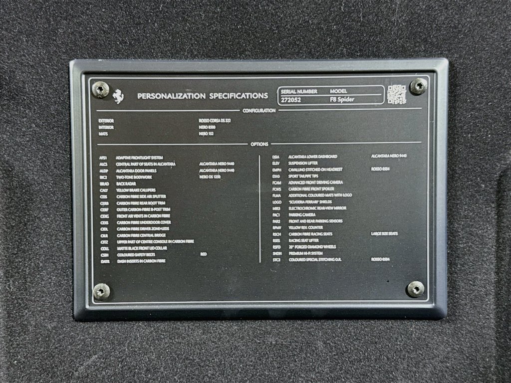 Certified 2022 Ferrari F8 Tributo RWD image 25