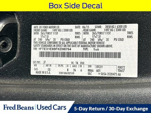 Used 2015 Ford F150 XL w/ Equipment Group 101A Mid AWD/4WD image 34