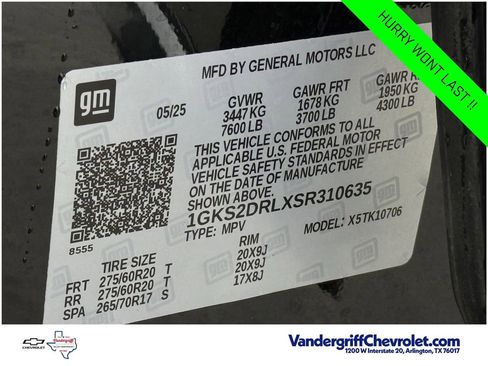 Certified 2025 GMC Yukon Denali AWD/4WD image 28