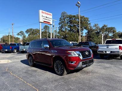 Used 2024 Nissan Armada Platinum w/ Captain's Chairs Package