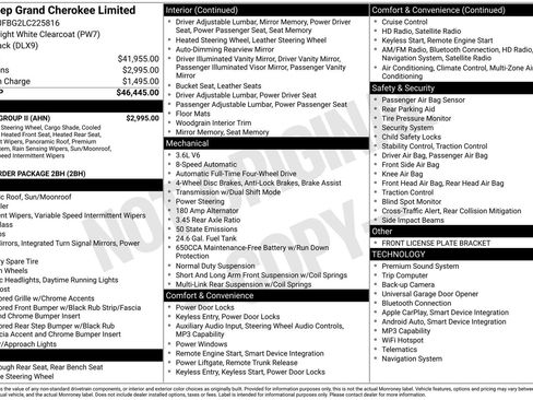 Used 2020 Jeep Grand Cherokee Limited w/ Luxury Group II image 13