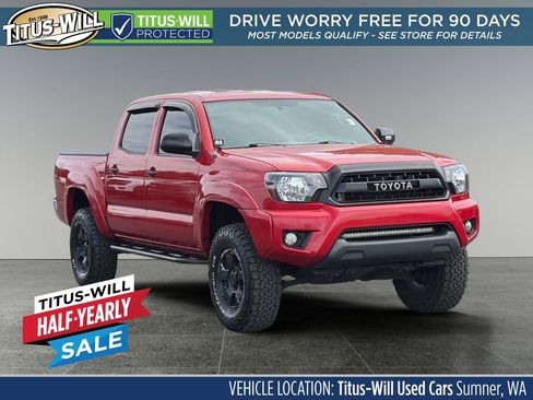 Used 2015 Toyota Tacoma 4x4 Double Cab w/ SR5 Package image 1