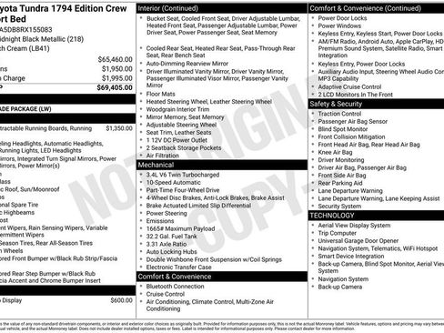 Used 2024 Toyota Tundra 1794 Edition image 45