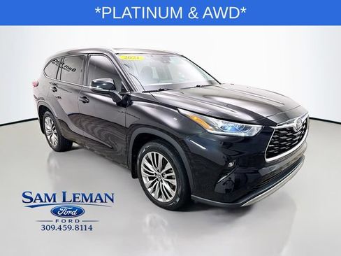Used 2021 Toyota Highlander Platinum AWD/4WD image 1