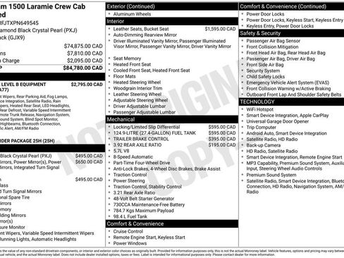 Used 2023 RAM 1500 Laramie AWD/4WD image 43