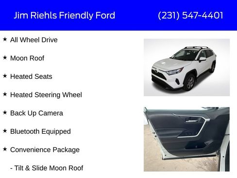 Used 2022 Toyota RAV4 XLE w/ Convenience Package AWD/4WD image 6