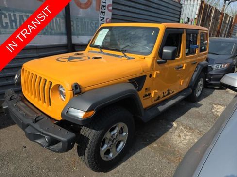 Used 2021 Jeep Wrangler Unlimited Sport AWD/4WD image 1