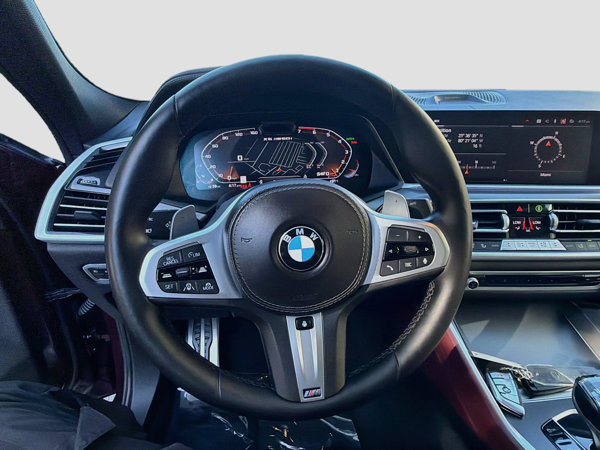 Used 2021 BMW X6 M50i w/ Executive Package AWD/4WD image 10
