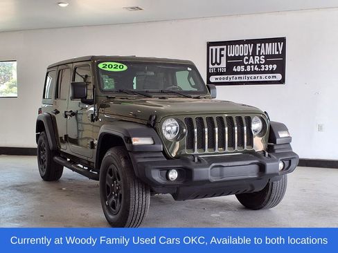 Used 2020 Jeep Wrangler Unlimited Sport AWD/4WD image 1