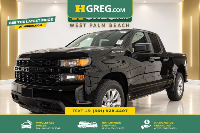 Used 2019 Chevrolet Silverado 1500 Custom w/ Custom Convenience Package AWD/4WD image 1