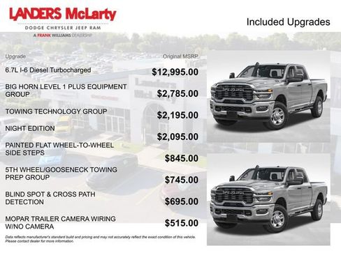 New 2026 RAM 2500 Big Horn AWD/4WD image 3