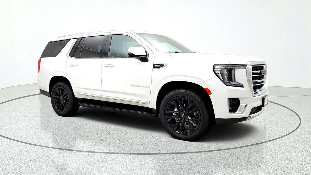 Used 2021 GMC Yukon SLT w/ SLT Luxury Package AWD/4WD image 3