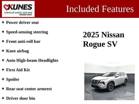 Used 2025 Nissan Rogue SV AWD/4WD image 3