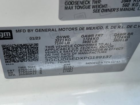 Used 2023 Chevrolet Silverado 1500 LTZ w/ Technology Package image 30