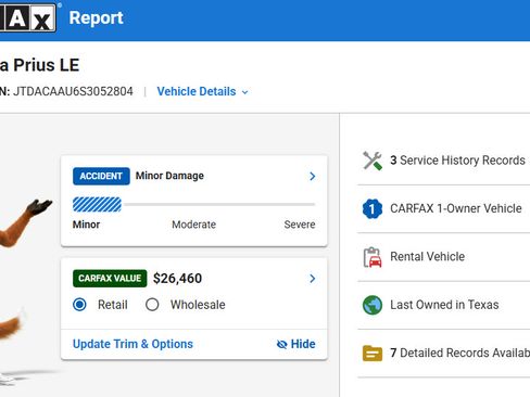Used 2025 Toyota Prius LE FWD image 33