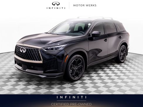 Certified 2026 INFINITI QX60 Sport w/ Dark Cargo Package AWD/4WD image 1
