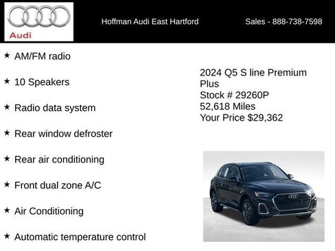 Used 2024 Audi Q5 2.0T Premium Plus AWD/4WD image 24
