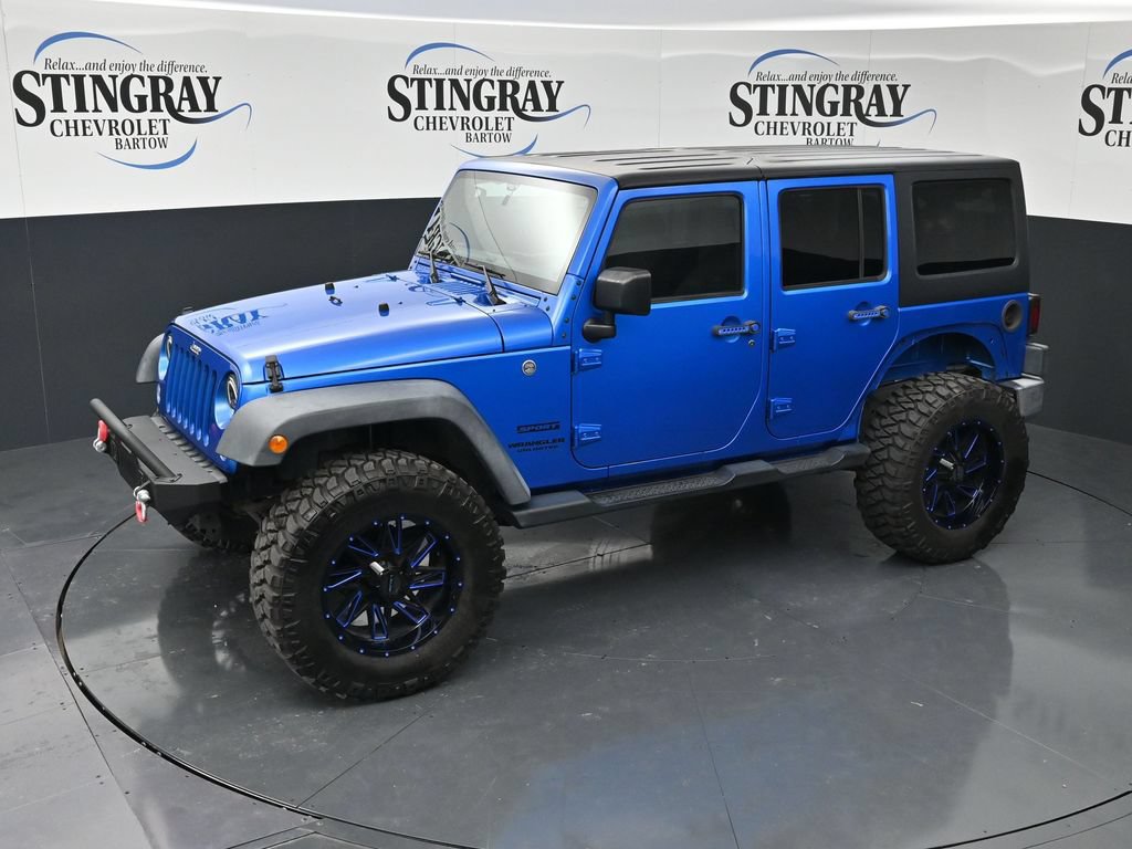 Used 2016 Jeep Wrangler Unlimited Sport w/ Quick Order Package 24S AWD/4WD image 21