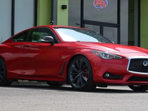 Used 2019 INFINITI Q60 Red Sport 400 w/ Cargo Package image 2
