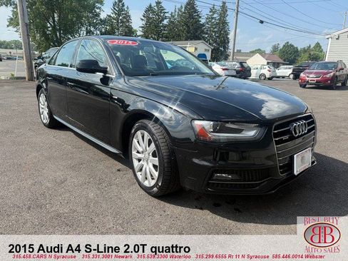 Used 2015 Audi A4 2.0T Premium w/ Audi MMI Navigation AWD/4WD image 1