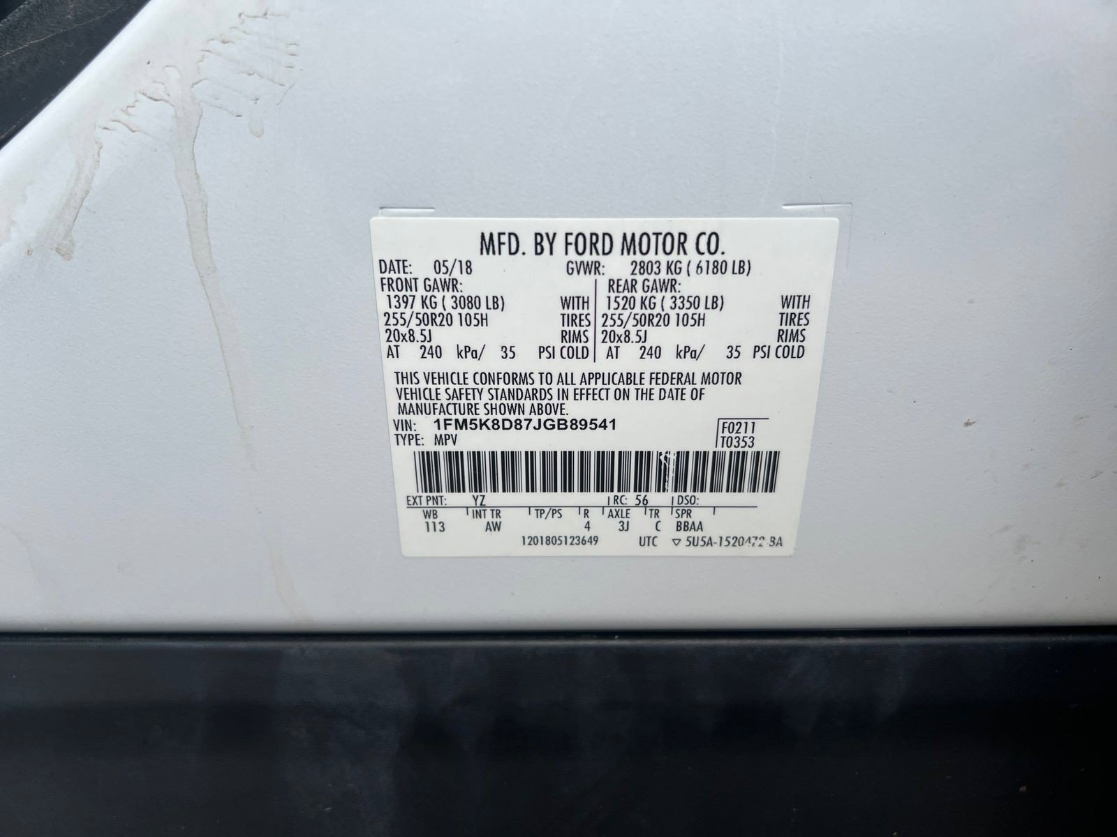 Used 2018 Ford Explorer XLT w/ Equipment Group 202A AWD/4WD image 28
