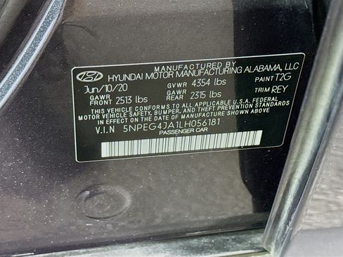 Used 2020 Hyundai Sonata SE w/ Cargo Package FWD image 39