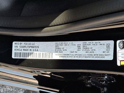 Certified 2023 RAM 1500 Laramie AWD/4WD image 27