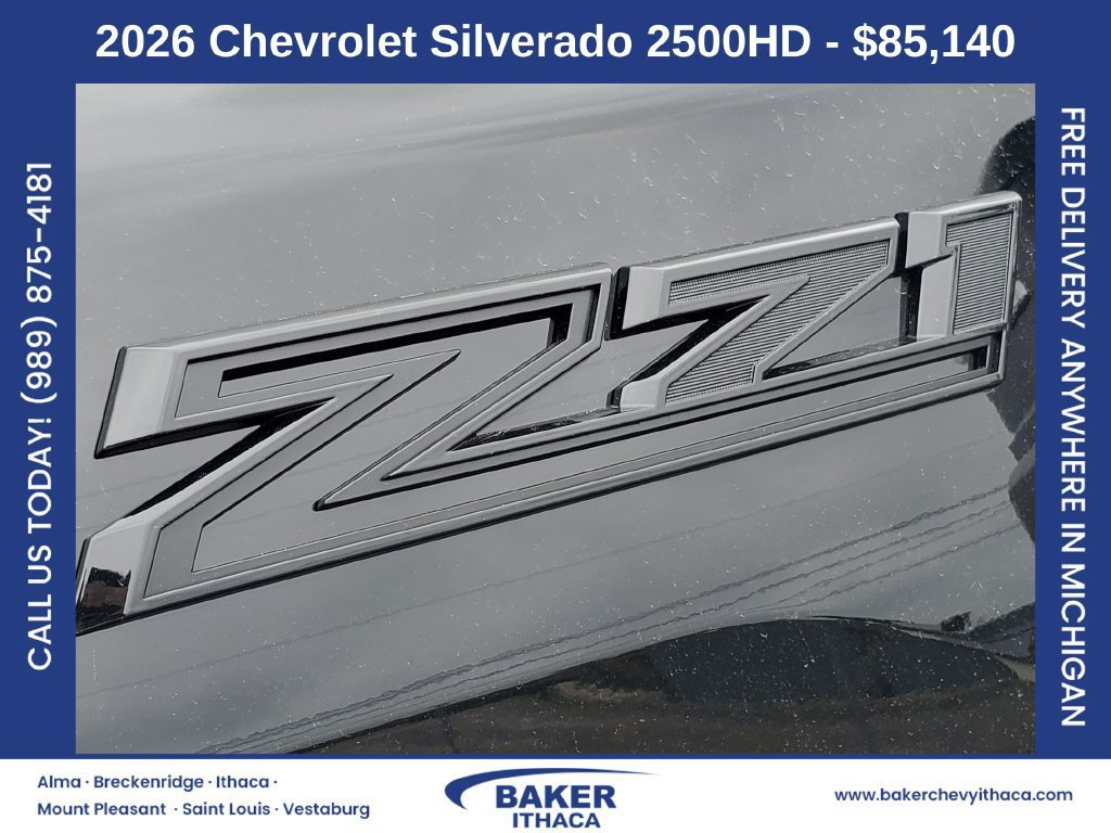 New 2026 Chevrolet Silverado 2500 LTZ w/ Trail Boss Package AWD/4WD image 6