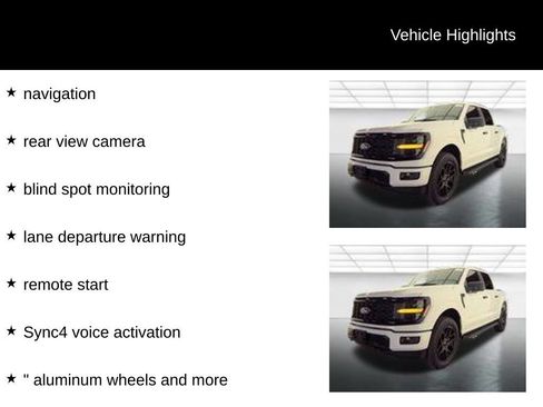 Used 2024 Ford F150 STX w/ STX Black Appearance Package AWD/4WD image 11