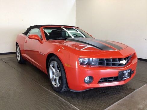 Used 2013 Chevrolet Camaro LT w/ Black Rally Stripe Package RWD image 1