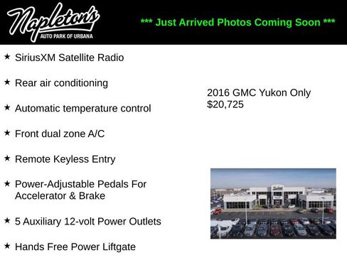 Used 2016 GMC Yukon SLT w/ Open Road Package AWD/4WD image 2