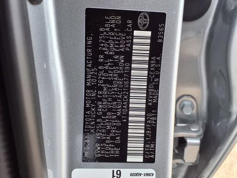 Used 2026 Toyota Camry LE w/ Convenience Package image 13