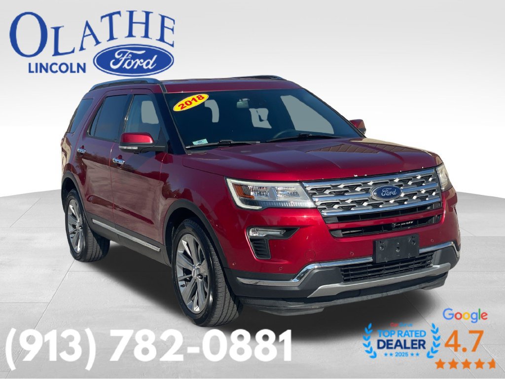 Used 2018 Ford Explorer Limited w/ Equipment Group 301A AWD/4WD image 7