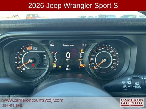 New 2026 Jeep Wrangler Sport S image 15
