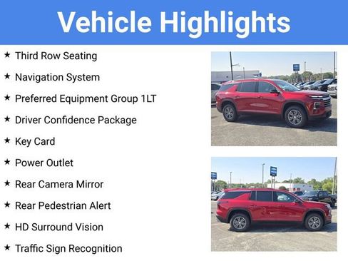 New 2026 Chevrolet Traverse LT w/ Driver Confidence Package FWD image 4