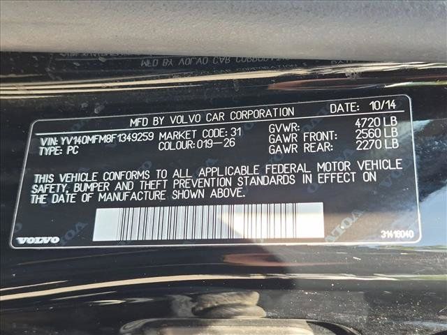Used 2015 Volvo S60 T5 Platinum w/ Climate Package FWD image 25