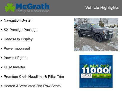 Used 2021 Kia Telluride SX w/ SX Prestige Package image 5