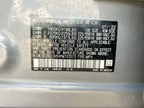 Certified 2023 Honda HR-V Sport image 2