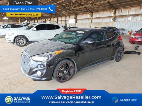 Used 2014 Hyundai Veloster Turbo FWD image 1