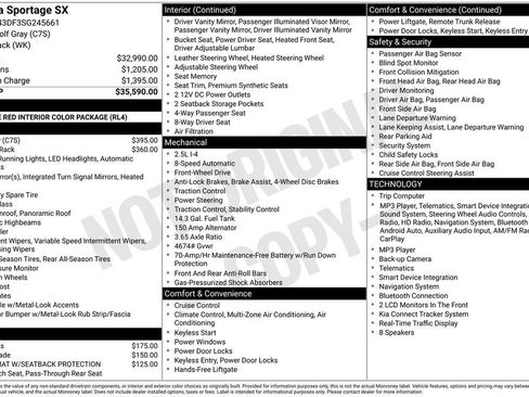 Used 2025 Kia Sportage SX FWD image 56