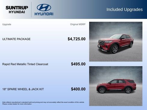 Used 2025 Ford Explorer Platinum w/ Ultimate Package image 20