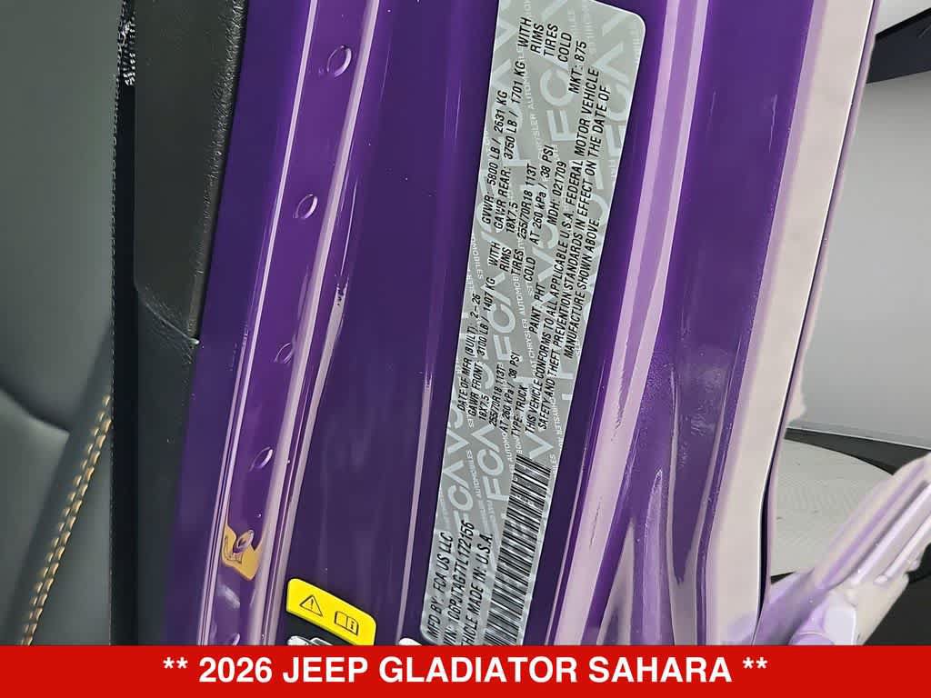 New 2026 Jeep Gladiator Sport AWD/4WD image 36