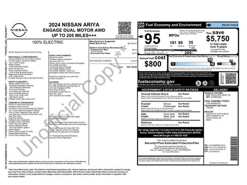 Used 2024 Nissan Ariya AWD image 3