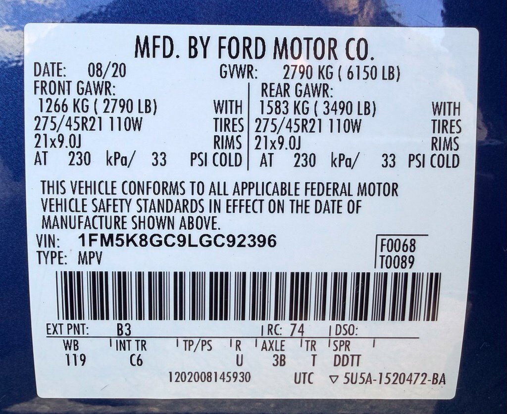 Used 2020 Ford Explorer ST w/ ST Street Pack AWD/4WD image 24