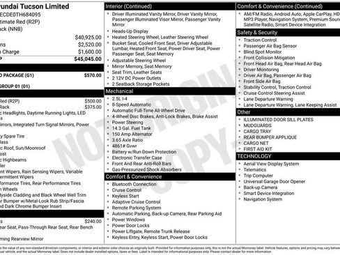 New 2026 Hyundai Tucson Limited w/ Tow & Go Package AWD/4WD image 5